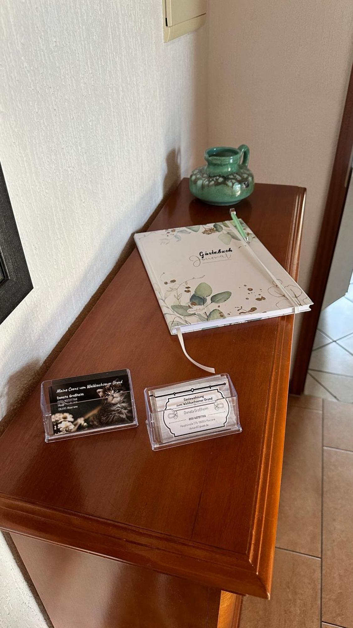 Gaestezimmer Zum Waldsachsener Grund Meerane Bagian luar foto